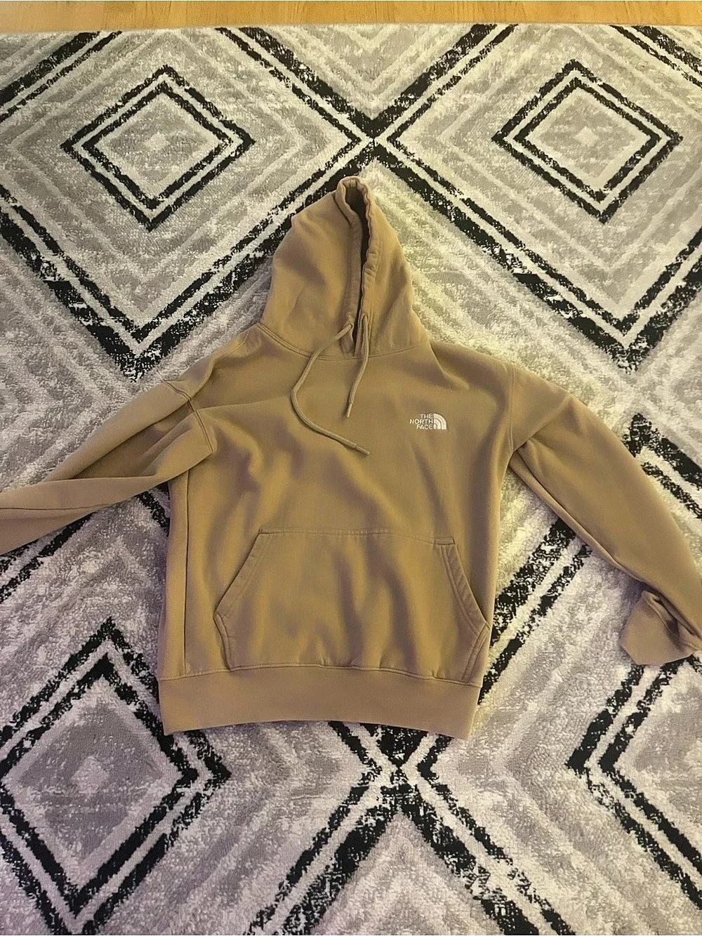 The North Face Pullover Hoodie Beige Small
